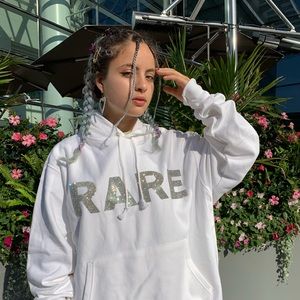 RARE Rhinestone Hoodie